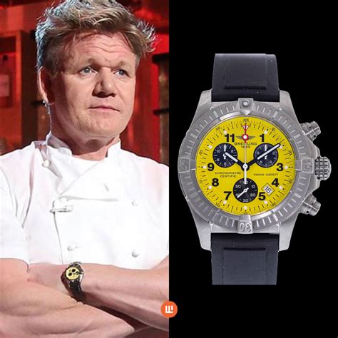 gordon ramsay breitling watch|gordon ramsay watch collection.